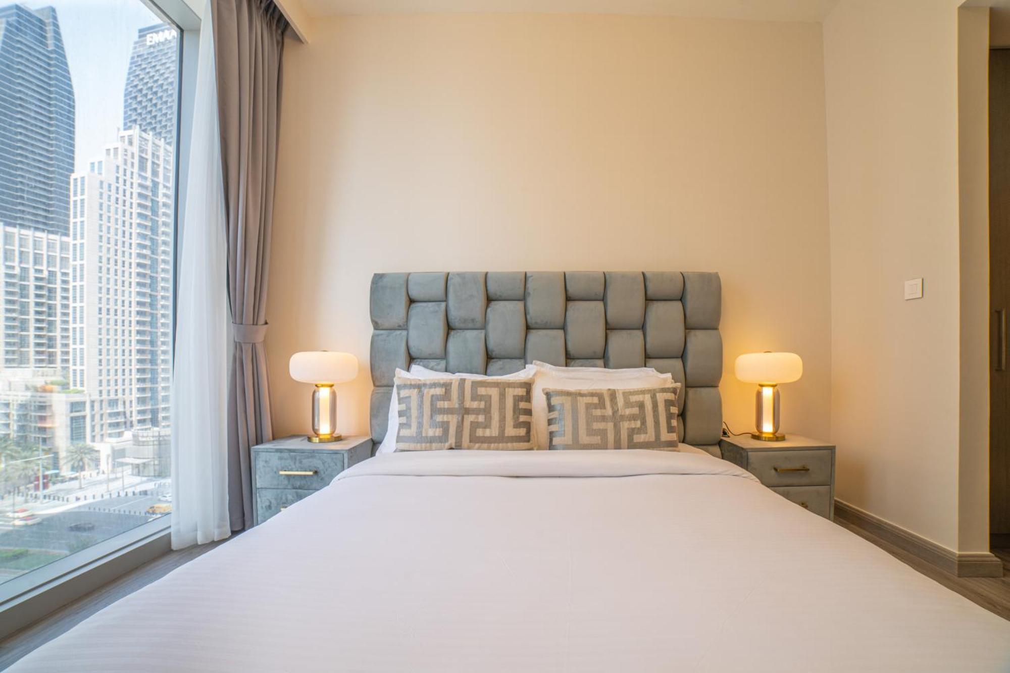 First Class 2Br With Full Dubai Boulevard View 외부 사진