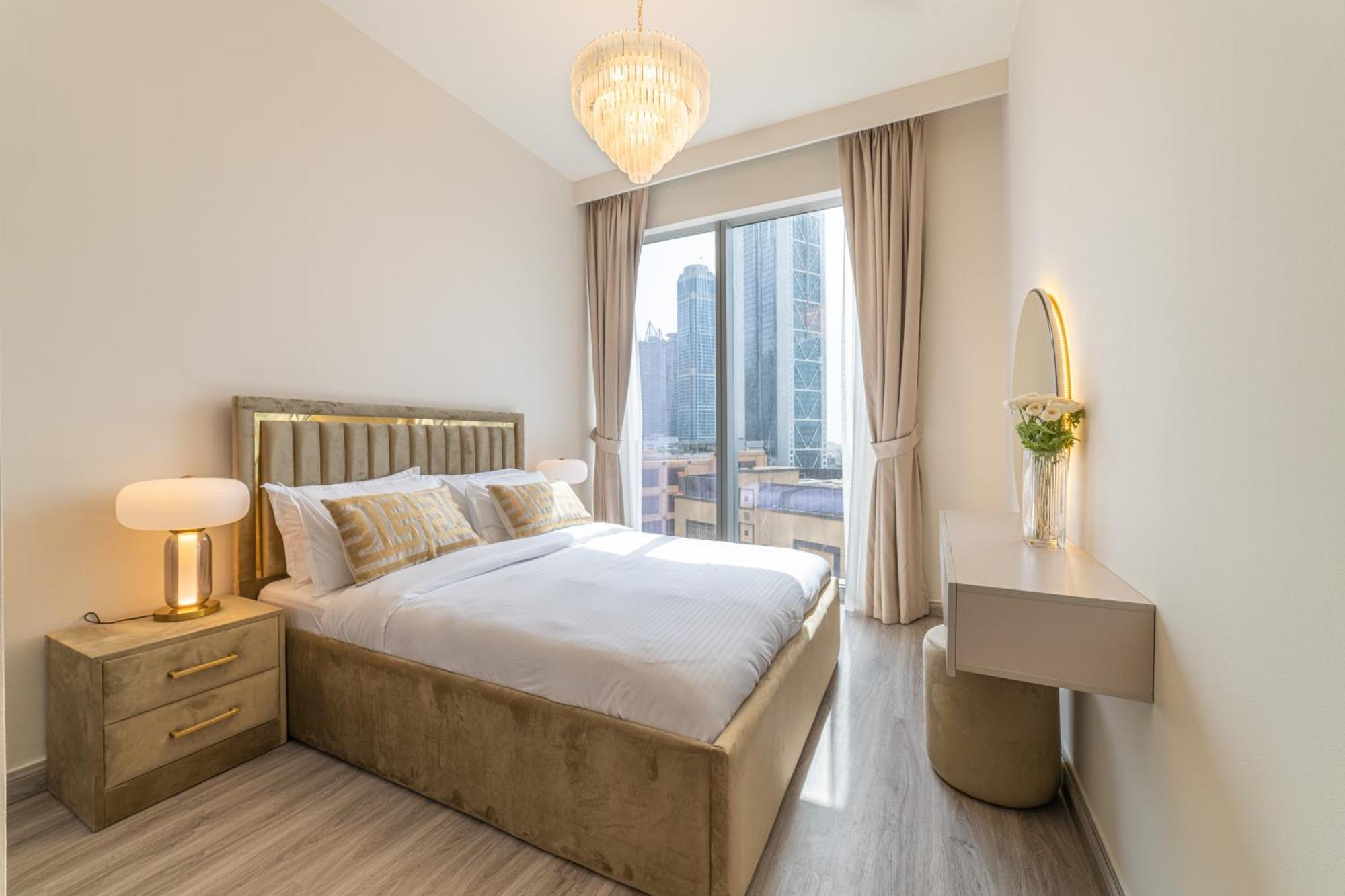 First Class 2Br With Full Dubai Boulevard View 외부 사진