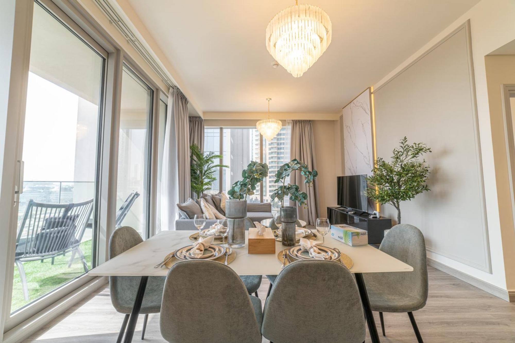 First Class 2Br With Full Dubai Boulevard View 외부 사진