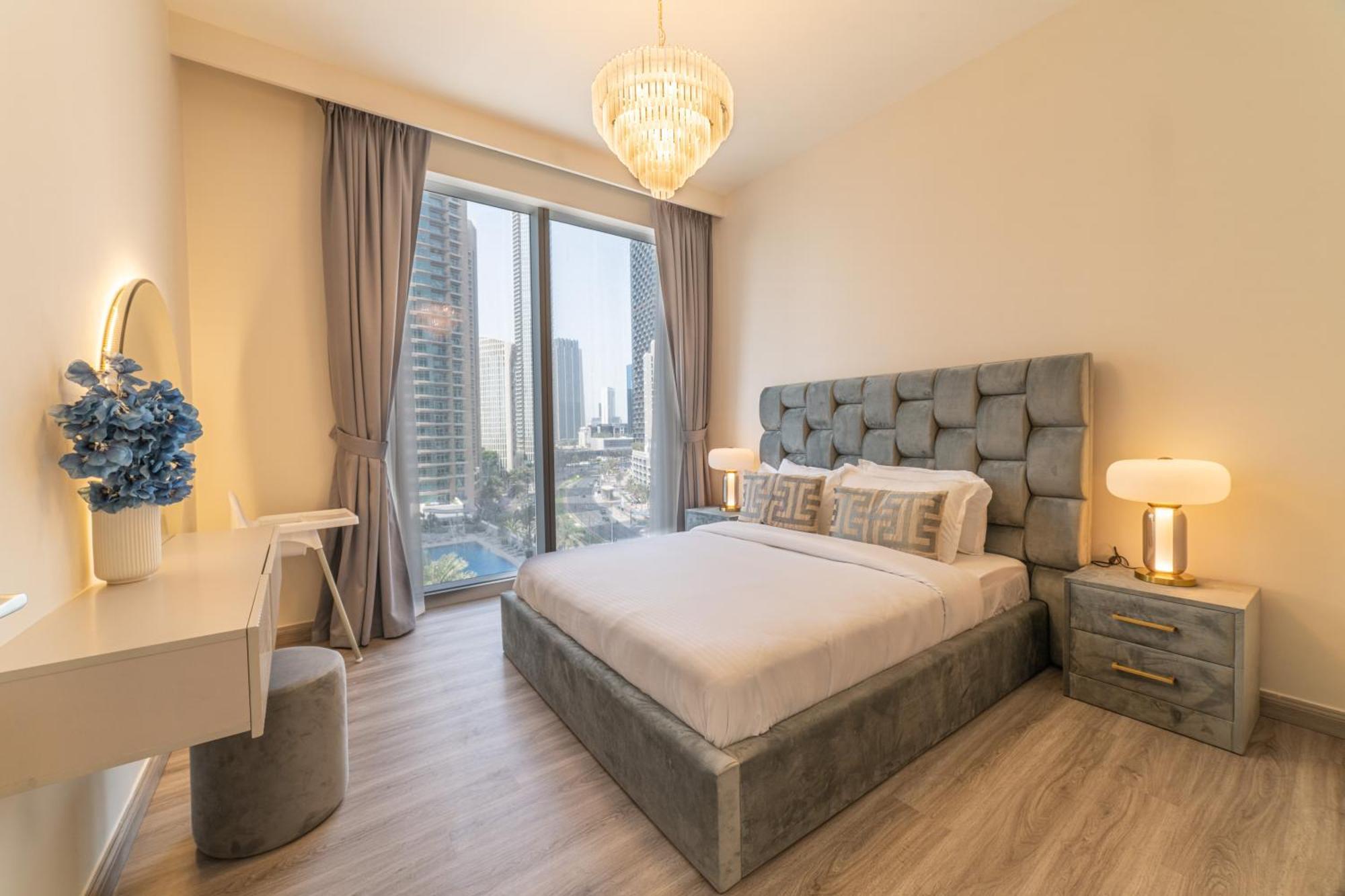 First Class 2Br With Full Dubai Boulevard View 외부 사진