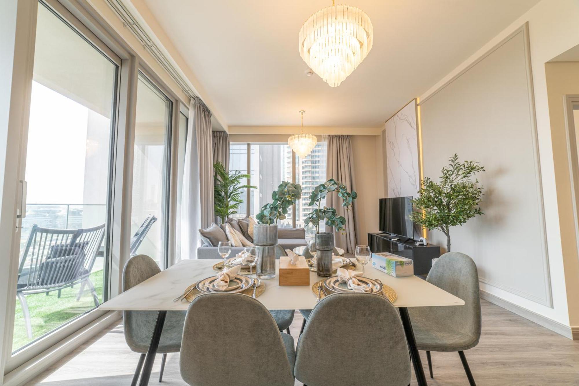 First Class 2Br With Full Dubai Boulevard View 외부 사진